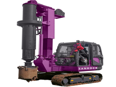 小さい回転式掘削装置