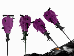 YN27C ガソリン式岩石掘削機 内燃式岩石掘削機 ミニ ジャックハンマー