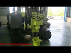 携帯太陽電池パイルドライバー スクリューパイルドライブ機器 フォトホイール 液圧掘削装置