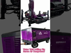 持ち運び可能な水井掘削リグ 深水掘削設備 水中水掘削機