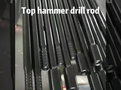 ロックドリルロッド鉱山掘削ツール T38 T45 T51 トップハンマーねじ延長ドリルロッド