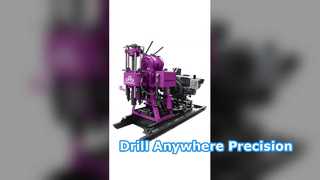 ロックコア掘削リグ ダイヤモンドサンプリング探査掘削機 小型コア掘削リグ