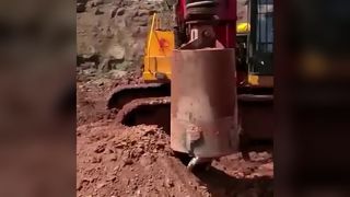 回転式掘削装置都市建設機械のボーリング孔 35m 油圧ロータリー掘削 Ma