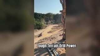 鉱山掘削リグ クローラー DTH 掘削リグ機械油圧ボアホール掘削リグ