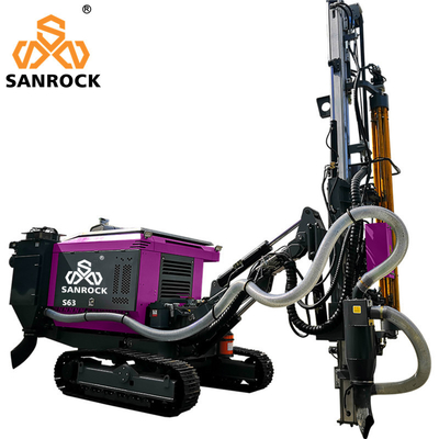 質  Hydraulic Rotary Borehole Integrated Drilling Equipment Mining Crawler DTH Drilling Rig 工場