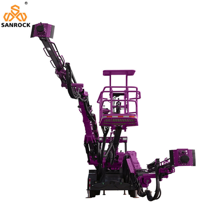 質  Tunnel Excavation Rock Drilling Rig Mining Equipment Jumbo Underground Drilling Machine 工場