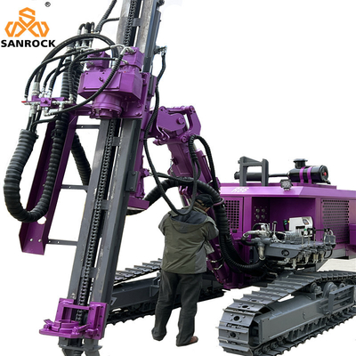 鉱山機械DTHの訓練機械回転式試錐孔の油圧掘削装置