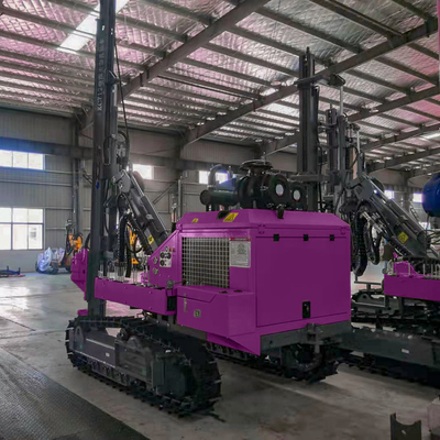 78kw油圧回転式DTHの訓練機械クローラー掘削装置の鉱山機械