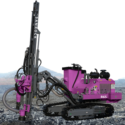 採鉱DTHの掘削装置の回転式Blastholeの深さ20mのクローラー油圧掘削装置