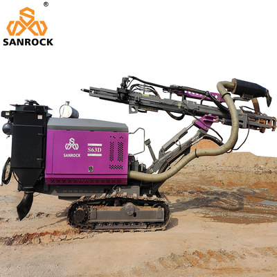 自動統合されたDTHの掘削装置装置のクローラー油圧DTH掘削装置