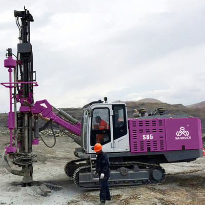 表面の試錐孔20mの深い鉱山の掘削装置油圧回転式DTHの掘削装置の機械類
