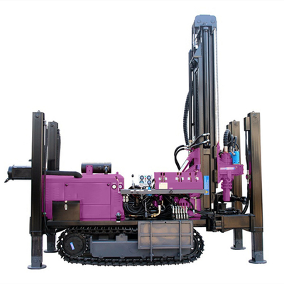 180m深井掘削リグ クローラー 掘削用ローータリ掘削リグ 直径140-254mm