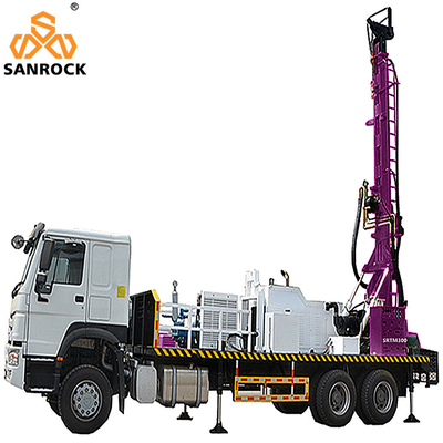 油圧トラックによって取付けられる井戸の掘削装置の多機能の井戸のドリル機械