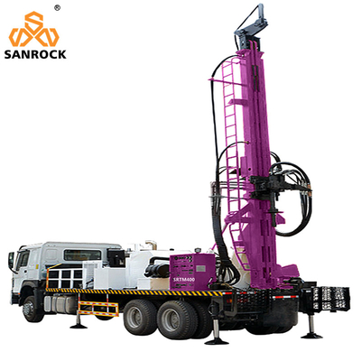 完全な油圧トラックによって取付けられる井戸の400mの深海の掘削装置を掘削装置