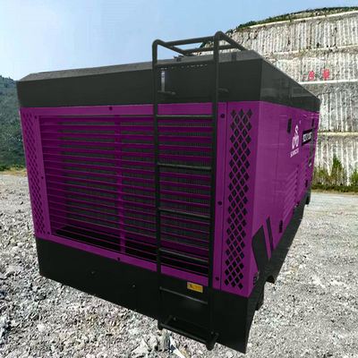221KW ディーゼルスクリューエアコンプレッサー マシン 高圧水井スクリューエアコンプレッサー