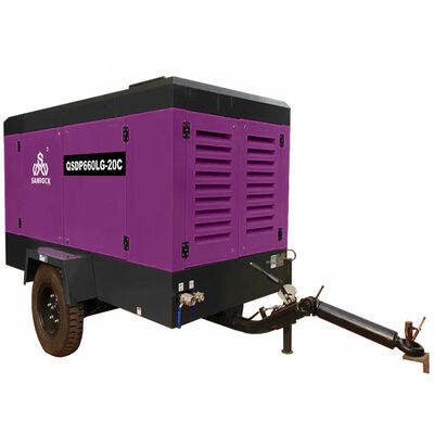 G2*1 G3/4*1 アウトレット・バルブ・マイニング カミンズ・ディーゼル・エンジン付きのローータリー・スクリュー・エア・コンプレッサー