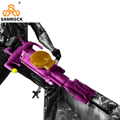 掘削棒直径Hex 22*108 ポータブル ジャックハンマー 鉱山 ミニ ロック 掘削 機械 27KG 重量