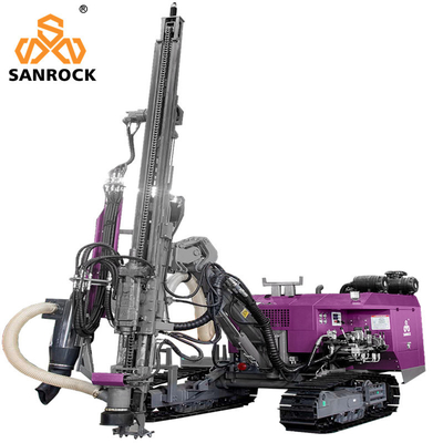 トップハマー ハードロック鉱山 水力DTHドリルリグ 22kwマックス.インパルスパワー