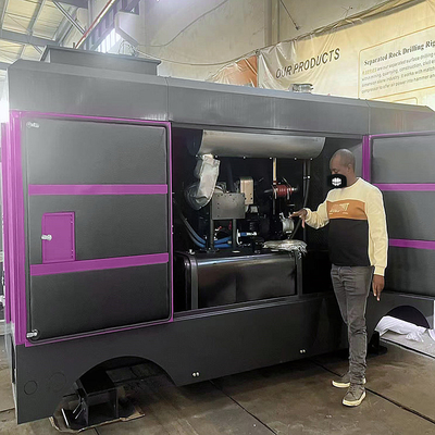 17bar 圧力 239kw モーター パワー デイゼル 空気圧縮機 重荷用アプリケーション