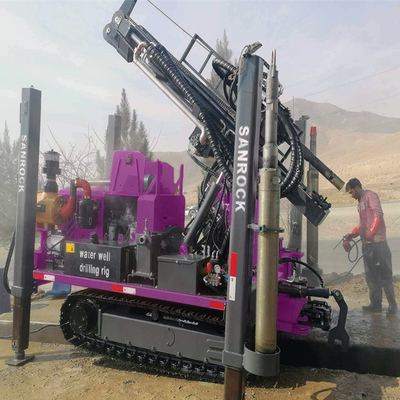 153KW クローラー 水井掘削リグ リフティングフォース 50T 水力掘削リグ 水掘削機
