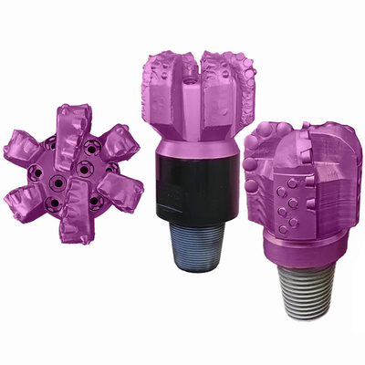 鍛造タイプ API PDC 掘削ビット 6 1/2 "マトリックスボディと鋼鉄ボディ ダイヤモンド PDC オイル 掘削ビット