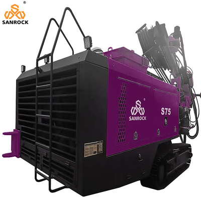 自動ドリリングリグ 棒交換システム 鉱山機械 統合型携帯型DTHドリリングリグ