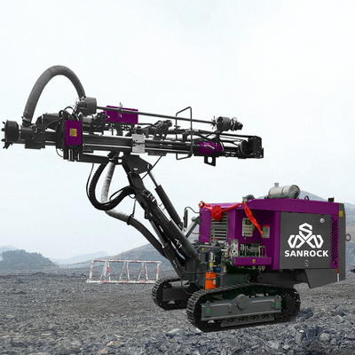 鉱山 岩石 爆発 穴 掘削 リグ パワー 194kw クローラー DTH 掘削 機械 水力 掘削 リグ