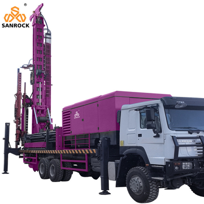 液体水井掘削リグ リフティングフォース 22T/25T/47T/57T トラック搭載のRC掘削リグマシン