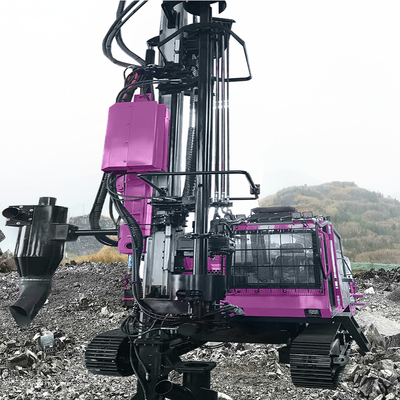 表面爆破穴 掘削リグ 鉱業 DTH 掘削機 クローラー 回転型掘削リグ