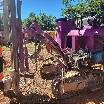 ポータブル掘削リグ 鉱山掘削装置 ロータリーブラストホール掘削機