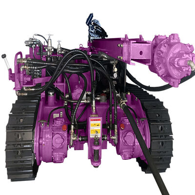 油圧掘削リグ 30m 岩盤破砕 DTH ドリルマシン クローラー掘削リグ