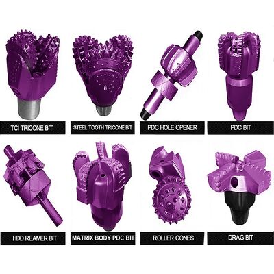 高マンガン鋼PDCドリルビット 油田掘削ビット スクエアテーパー API PDCドリルビット