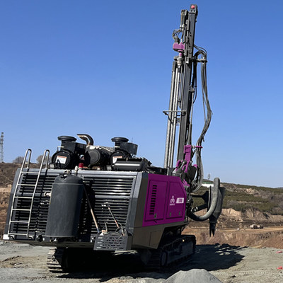クローラー掘削リグ 揚力 30KN 鉱山掘削機 硬岩掘削リグ