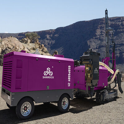 表面掘削リグ 水力DTH掘削機 高効率の携帯DTHハンマー掘削リグ