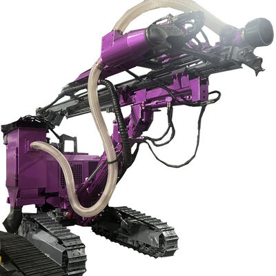 クローラー掘削リグ 大回転トルク 穿孔掘削装置 硬岩 DTH ボーリングマシン