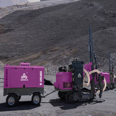 SANROCK ハードロック DTH 掘削機 鉱山 掘削設備 ディーゼル 液圧掘削装置