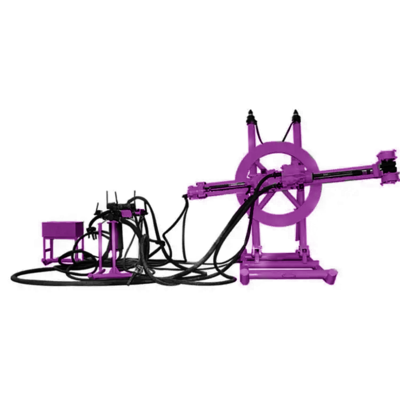 ポータブルドリリングリグ 深さ35m水平方向ドリリングマシン トンネル 水力ドリリングリグ