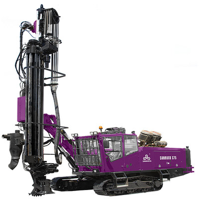 Crawler Drilling Rig Hard Rock Borehole Drill Rig High Efficiency DTH Hammer Drilling Machine