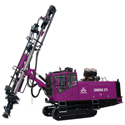 Hard Rock Blast hole  Drilling Machine Working Pressure 20 bar  Mining Drilling Rig For Sale