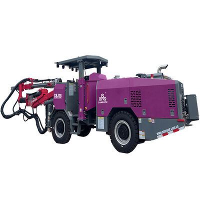 Underground Drilling Equipment Diesel Engine 66kw Construction Machine Tunneling Jumbo Drilling Rig
