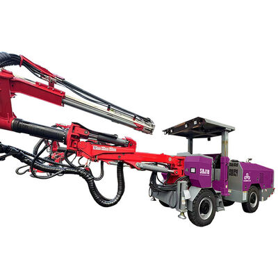 Underground Tunnel Drill Rig Rotation Speed 215rpm Mining Equipment Hydraulic Jumbo Drilling Rig Machine
