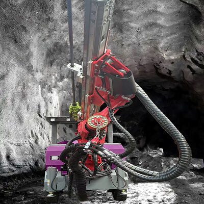 Underground Drilling Equipment Diesel Engine 66kw Construction Machine Tunneling Jumbo Drilling Rig