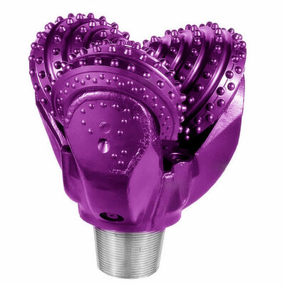 オイル地質ローラーコーンビット ラバーシールベアリング TCI 三連コーンビット 硬岩掘削ビット