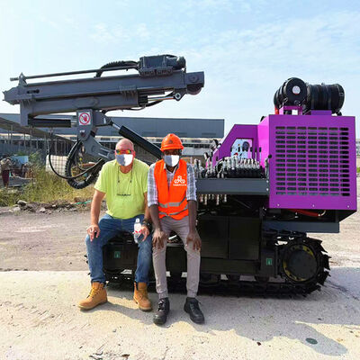 Top Hammer Drilling Rig Mining Blasting Drill Machine Portable Small Drilling Rig for Sale