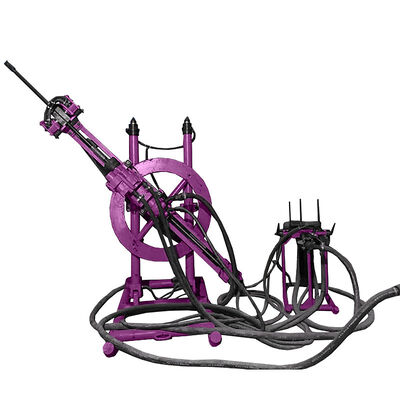 ポータブルドリリングリグ 深さ35m水平方向ドリリングマシン トンネル 水力ドリリングリグ