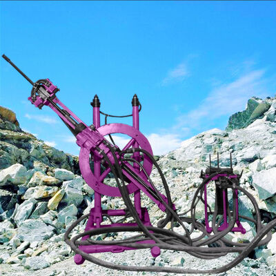 空気圧掘削リグ斜面安定化ボーリングマシン鉱山DTH掘削装置