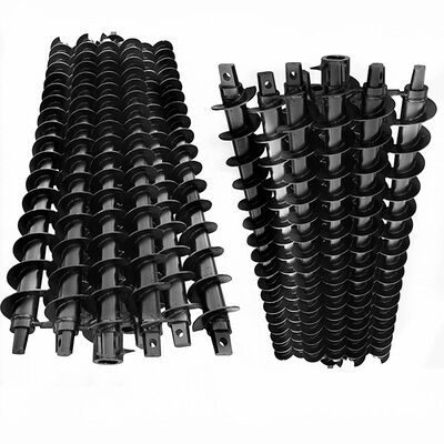 Threaded Drill Rod Heat Treatment Auger Drilling Pipe Mining Spiral Drilling Rod Price