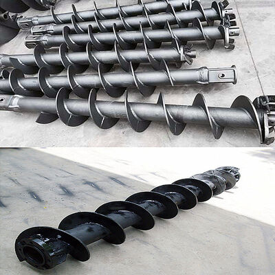 Twist Drill Rod Foundation Piling DTH Drilling Pipe High Performance Spiral Drill Rod