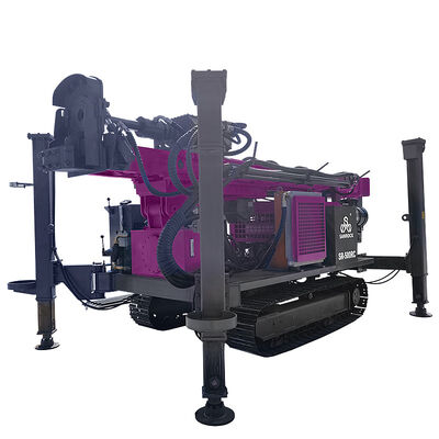 クローラー式岩心掘削機 鉱山探査掘削リグ リバースサーキュレーションクローラー掘削リグ