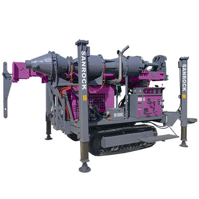 鉱山コア掘削機 揚力12KN リバースサーキュレーション掘削リグ ポータブル掘削リグ